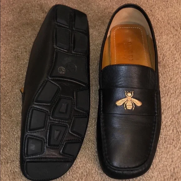 Gucci Driving shoes size 9 1/2 - Picture 4 of 5